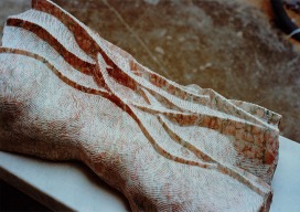 «ohne Titel», 1990, Kalkstein, 48 x 30 x 24 cm