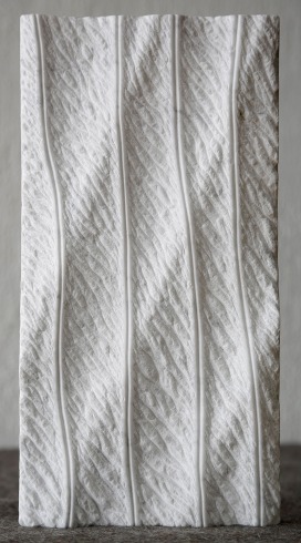 «Februar 2016», Marmor, 33 x 17 x 3,5 cm