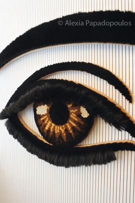 &laquo;Relief der Sinne&raquo; Kunst am Bau, Lobby Blindenheim, Basel 2023-2024 &ndash; Traditionelle B&uuml;rstenbindtechnik &ndash; umgesetzt durch die Werkstatt Blindenheim Irides