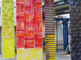 Installation Les Enfants du Paradis, 2020, Foto: Nadine Seeger